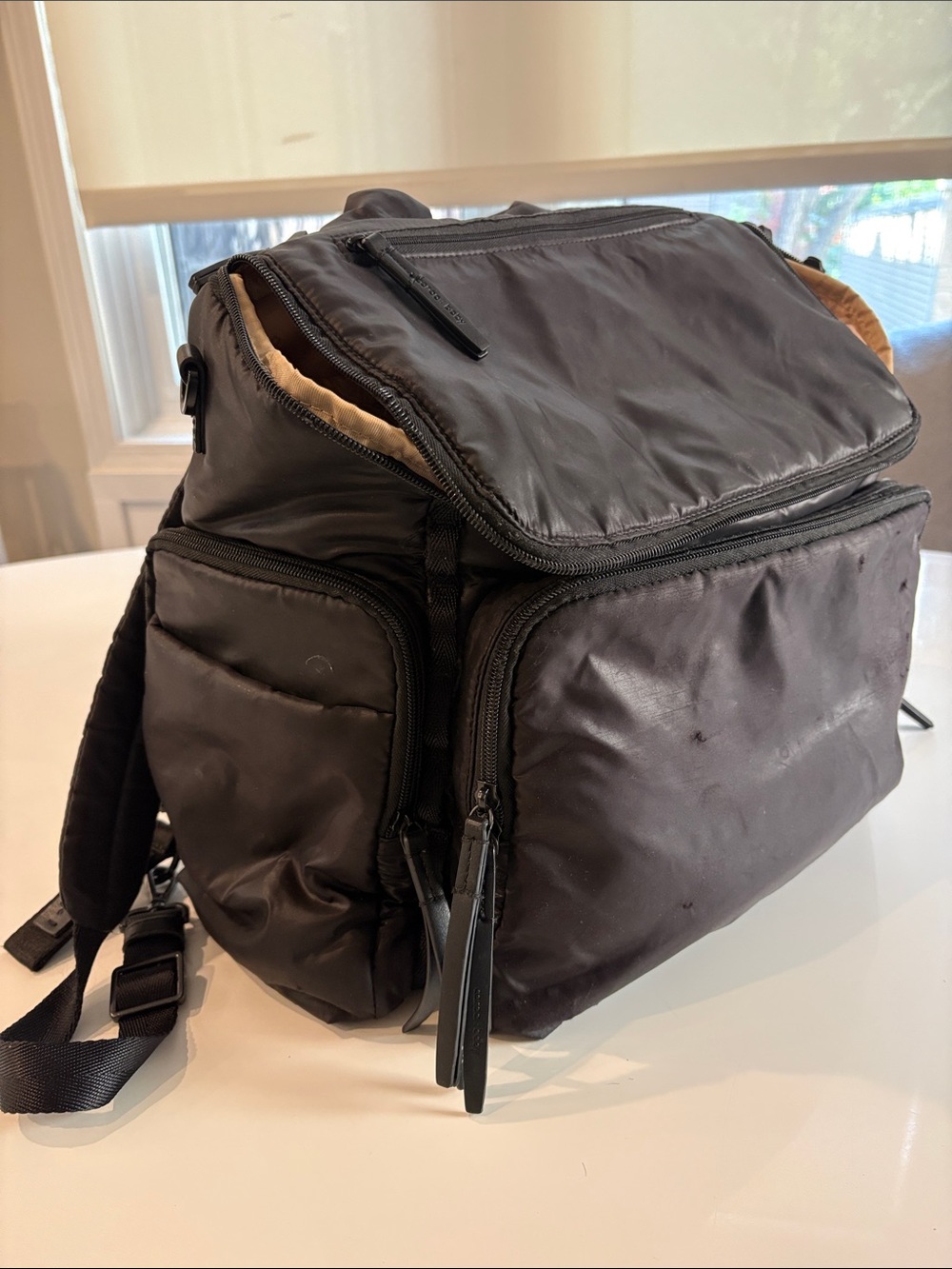 Caraa large nylon diaper bag